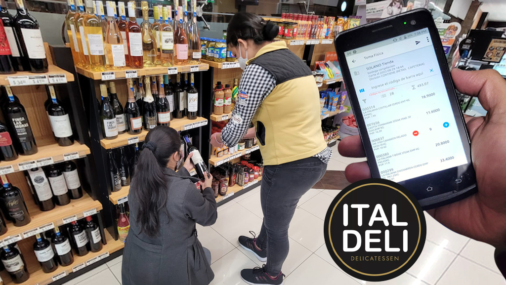 ITALDELI agiliza su toma de inventario con RP3 Inventory